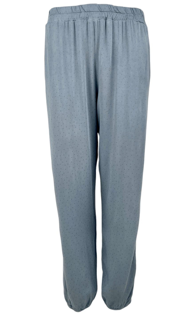 Black Colour Bukser - Zira - Dusty Blue