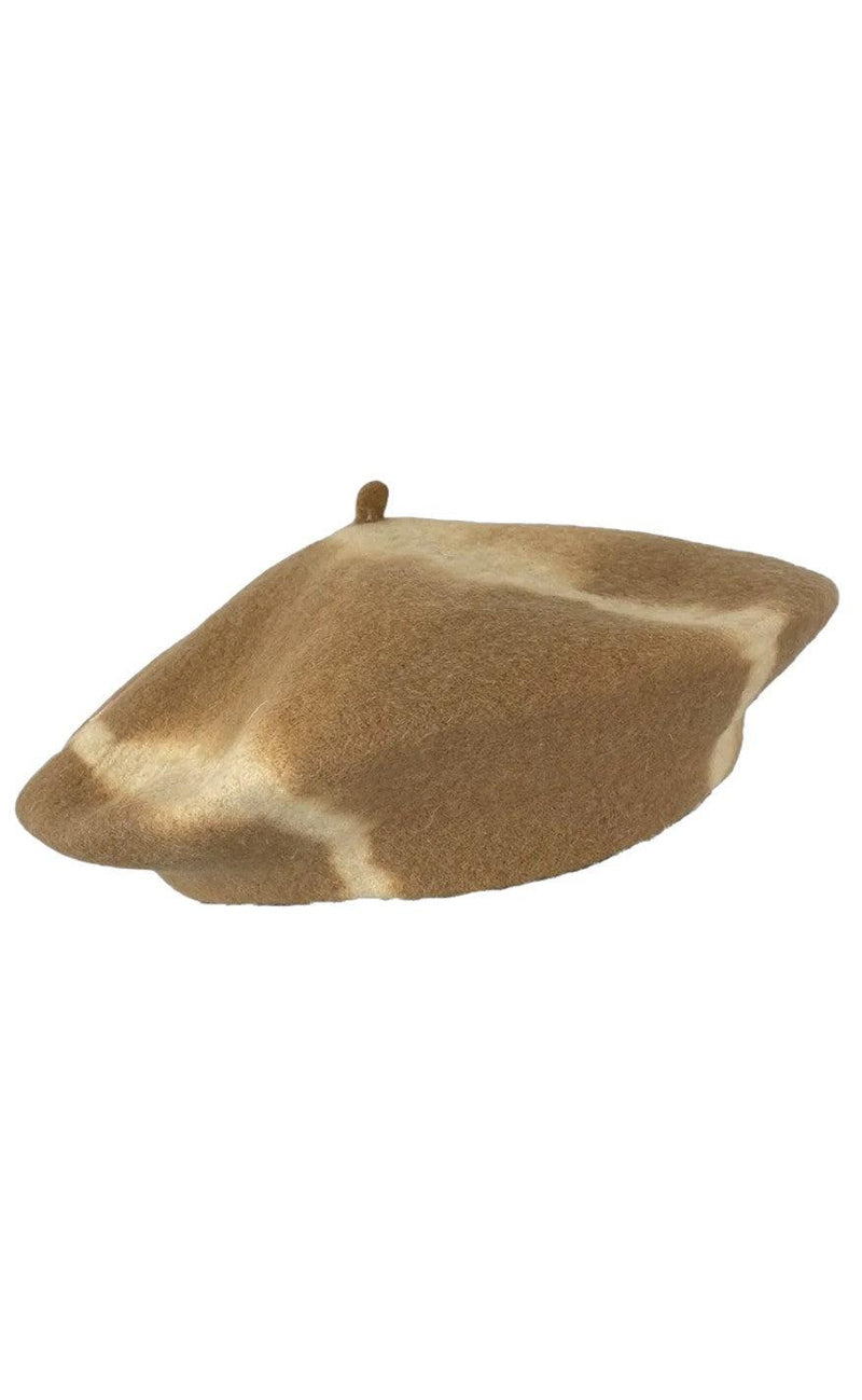 Black Colour Hat - Alda Barret - Camel Tie Die