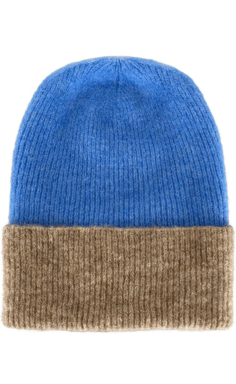 Black Colour Hat- Ginger - Blue