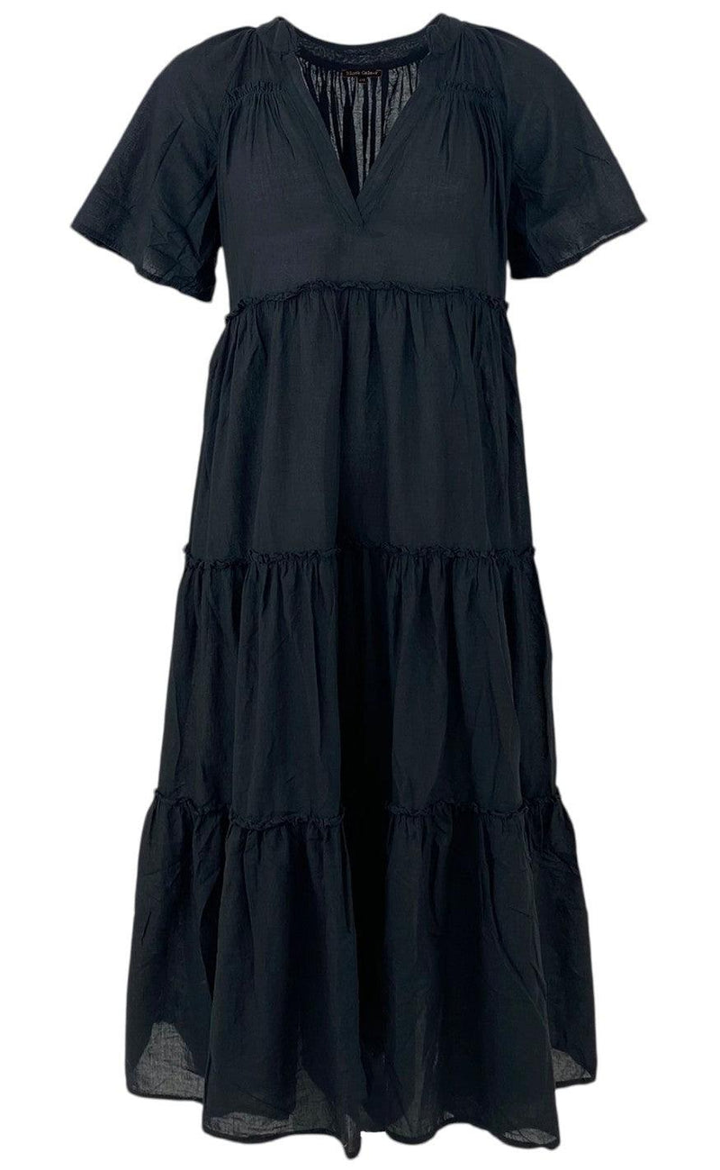 Black Colour Kjole - Adelaine - Black