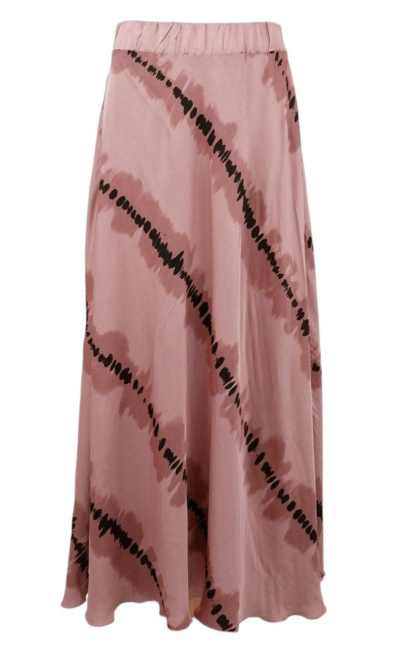 Black Colour Nederdel - Afia - Dust Rose