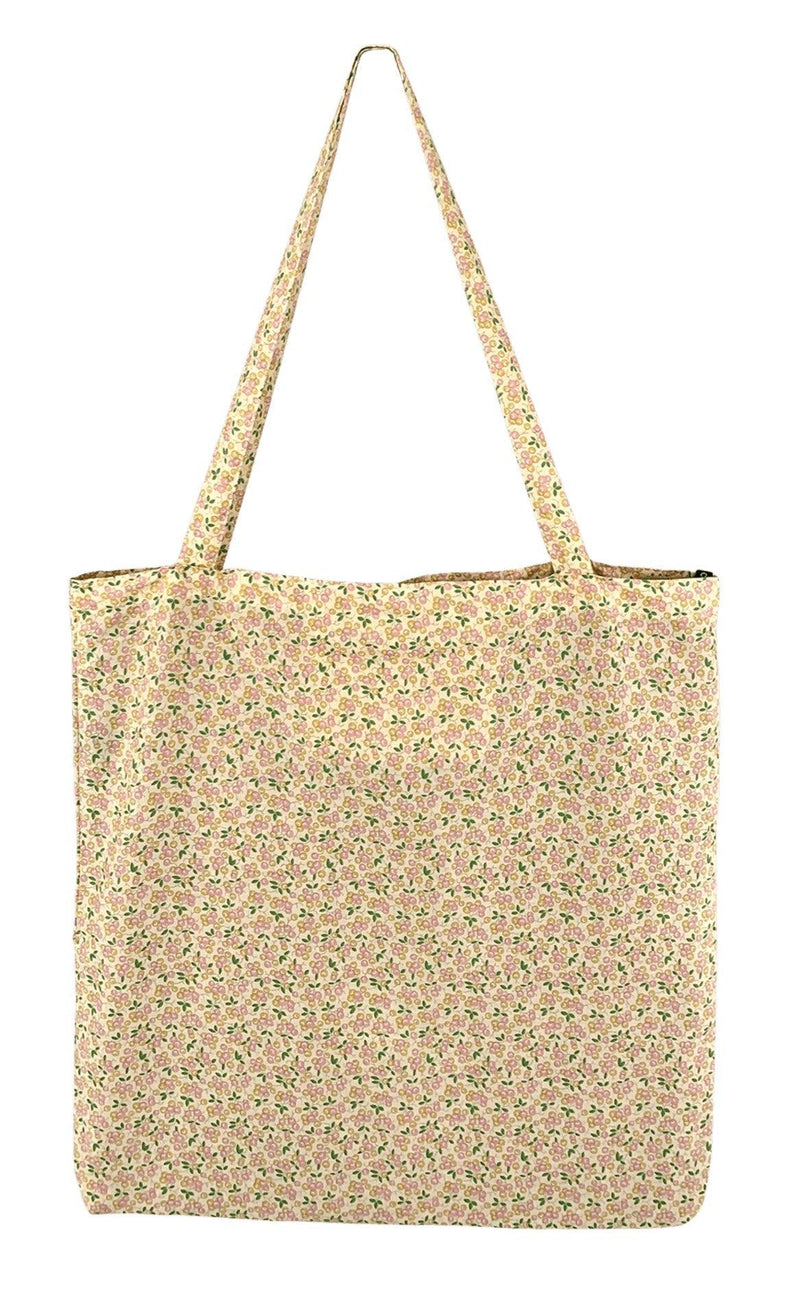 Black Colour Taske / Shopper - Lulu - Berries Peach