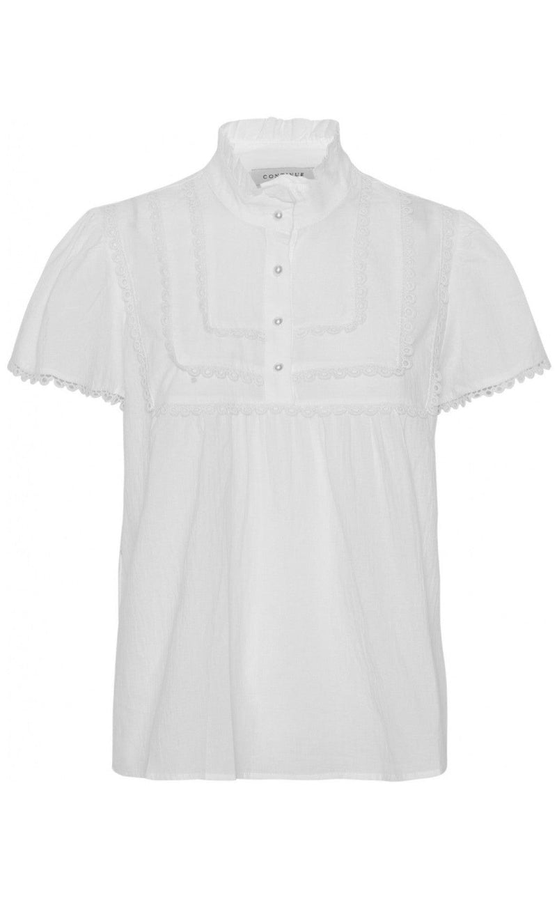 Continue Bluse - Isabella - White