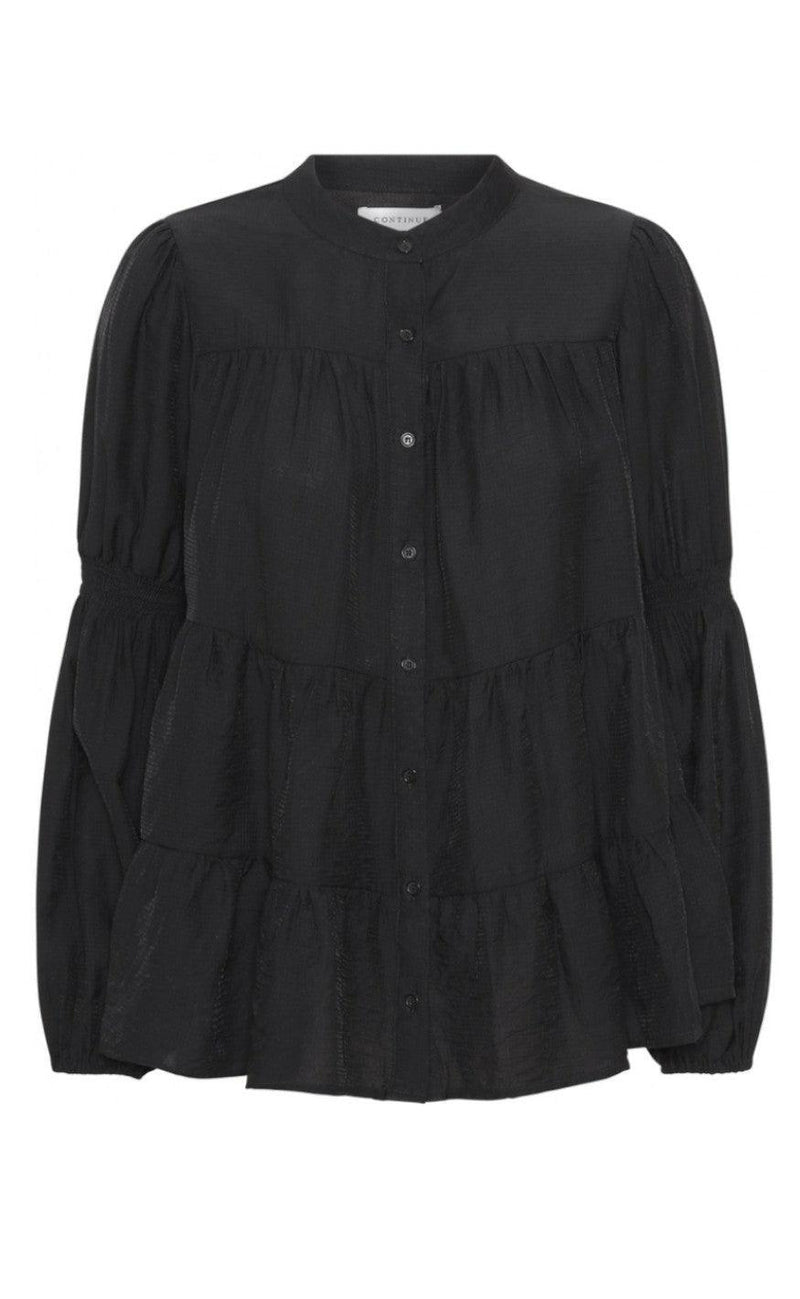 Continue Bluse - Sanna Solid - Black