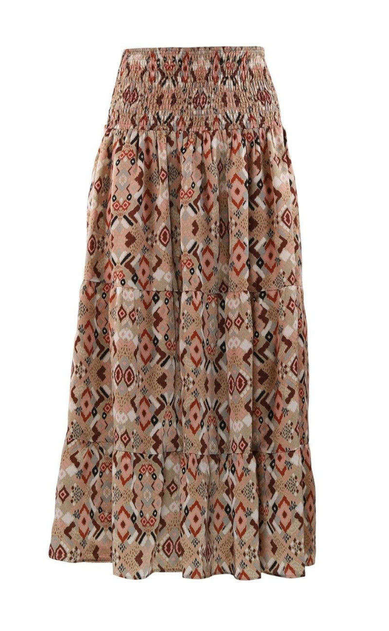 Continue Nederdel - Anna - Mixed Print