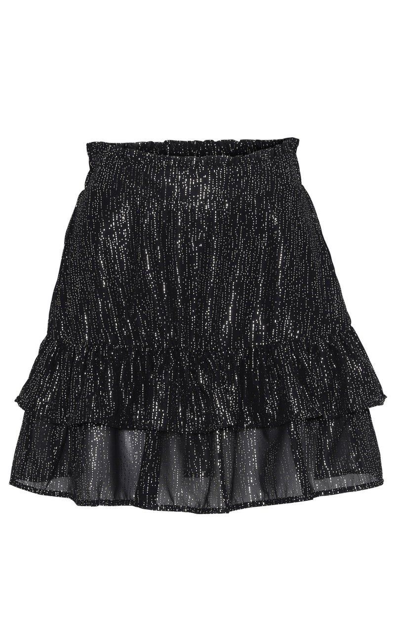 Continue Nederdel - Sally - Black W Gold
