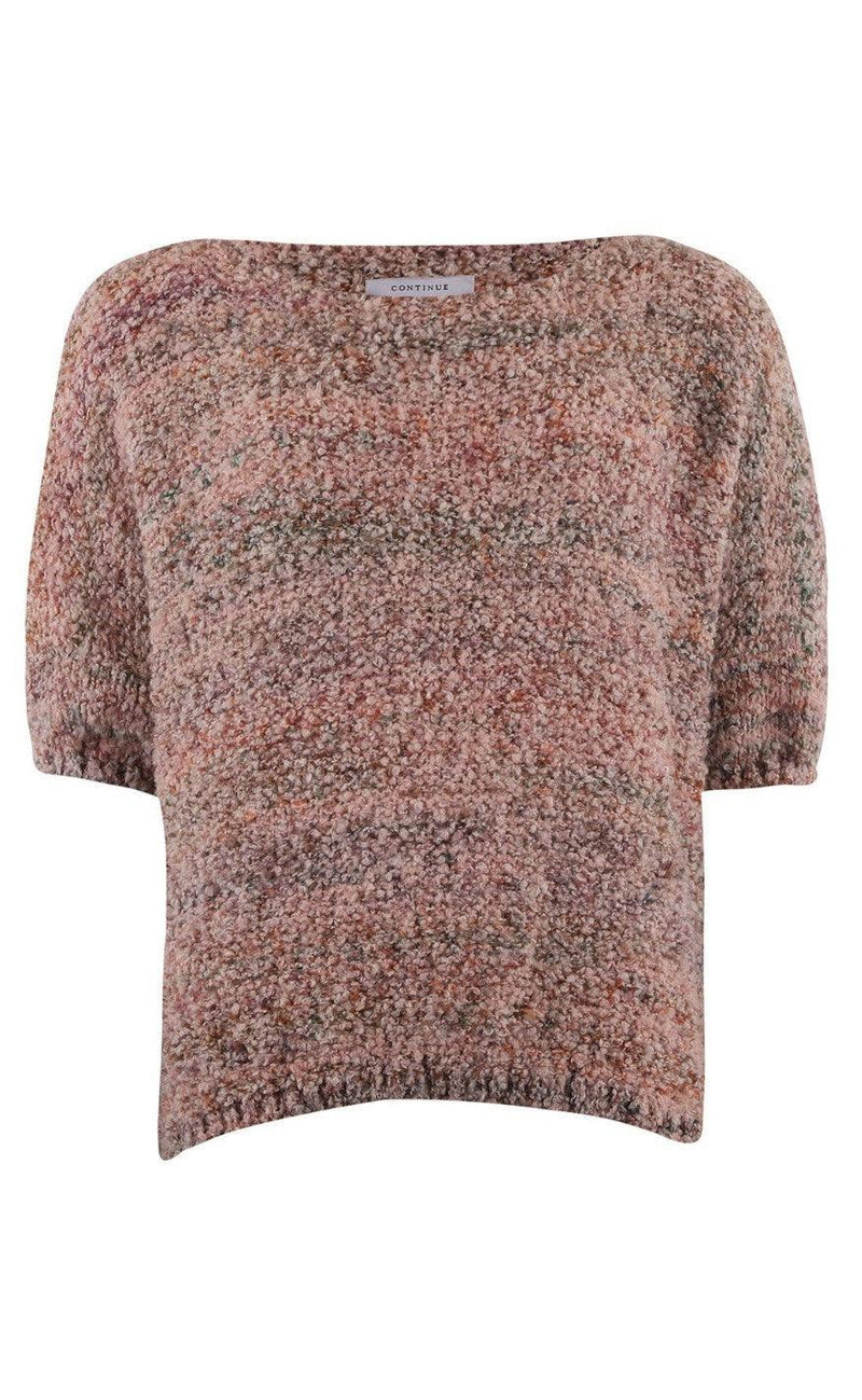 Continue Striktrøje - Lilly - Mix Rose