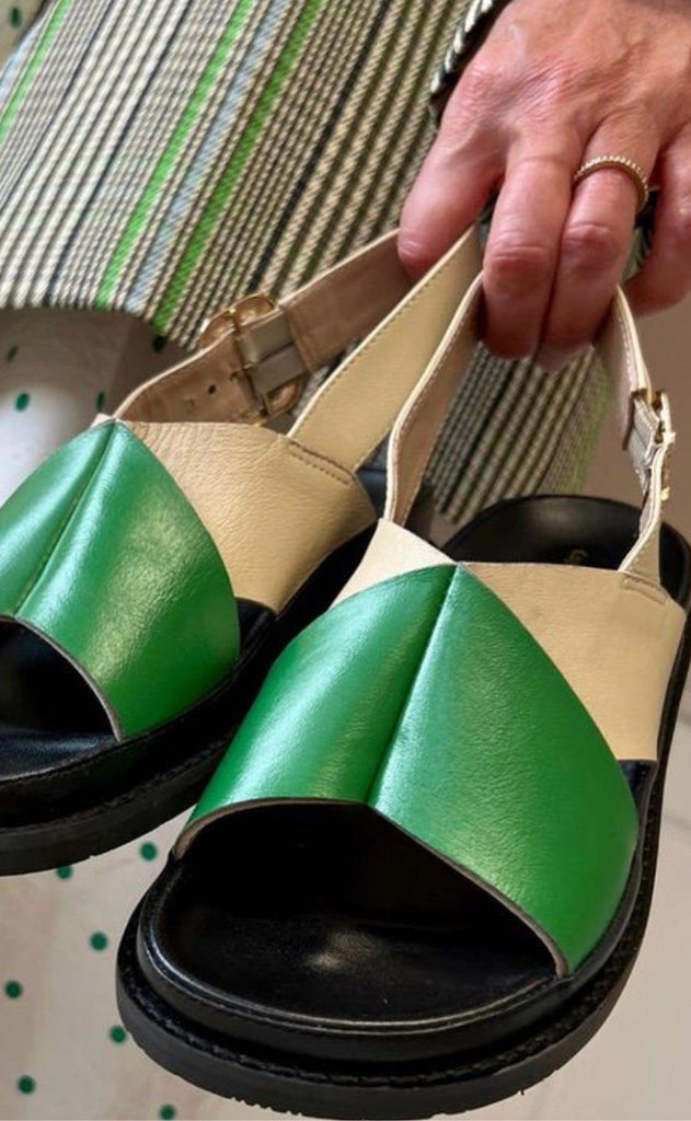 Copenhagen Shoes Sandaler - New Stronger - Green Multi