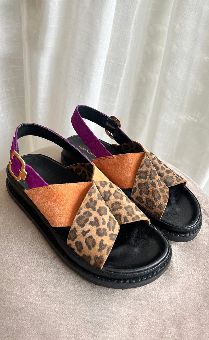 Copenhagen Shoes Sandaler - New Stronger - Leo/Orange