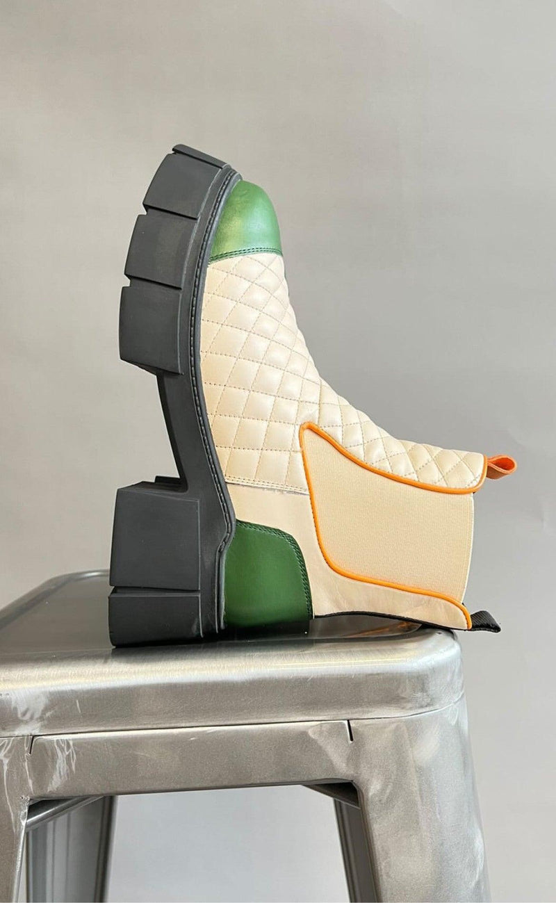 Copenhagen Shoes Støvler - New Way - Off White
