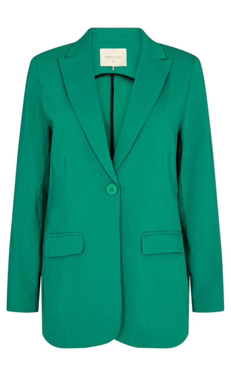 Freequent Blazer - Solvej - Pepper Green