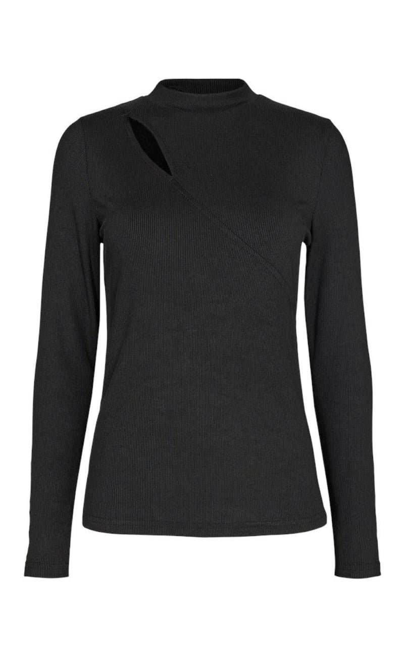 Freequent Bluse - Elduna - Black