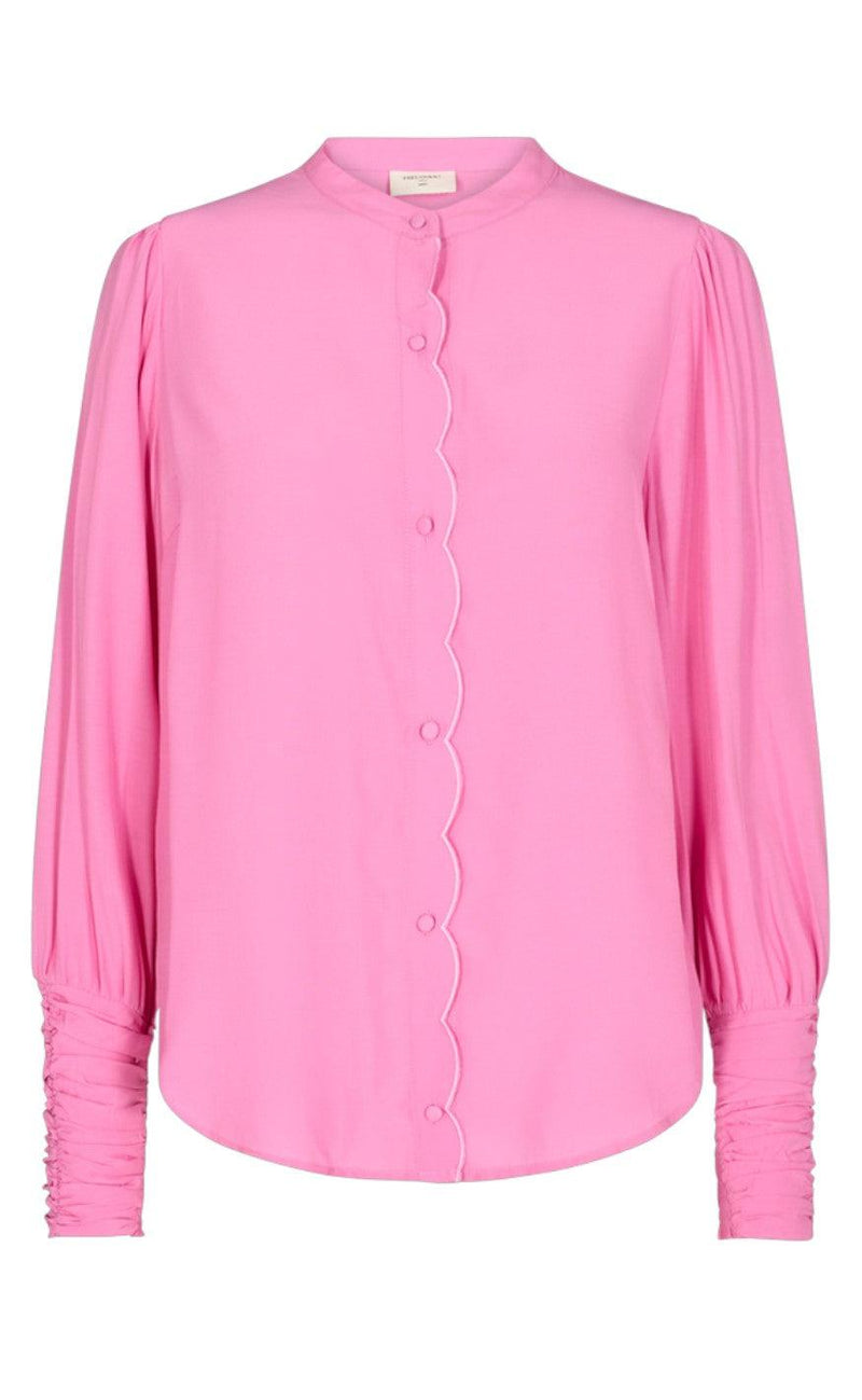 Freequent Bluse - Sweetly - Fuchsia Pink