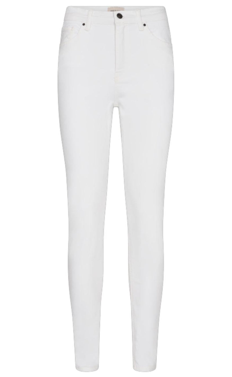 Freequent Bukser - Harlow - Bright White Denim