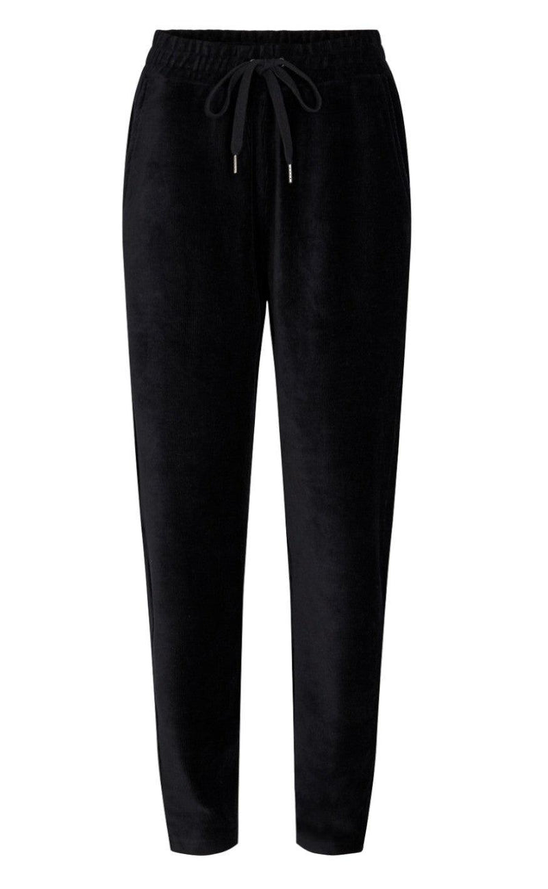 Freequent Bukser - Irene Stripes - Black