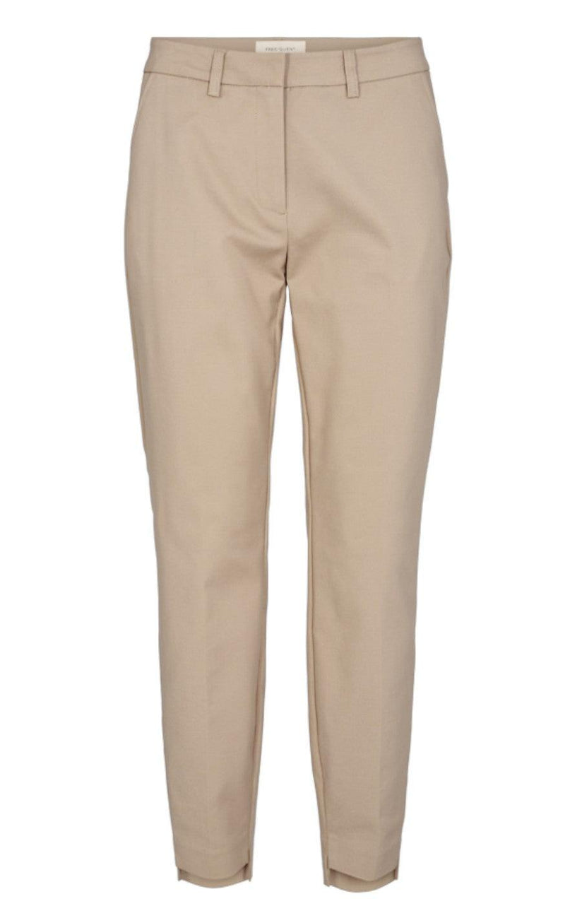 Freequent Bukser - Isabella Ankle New - Silver Mink