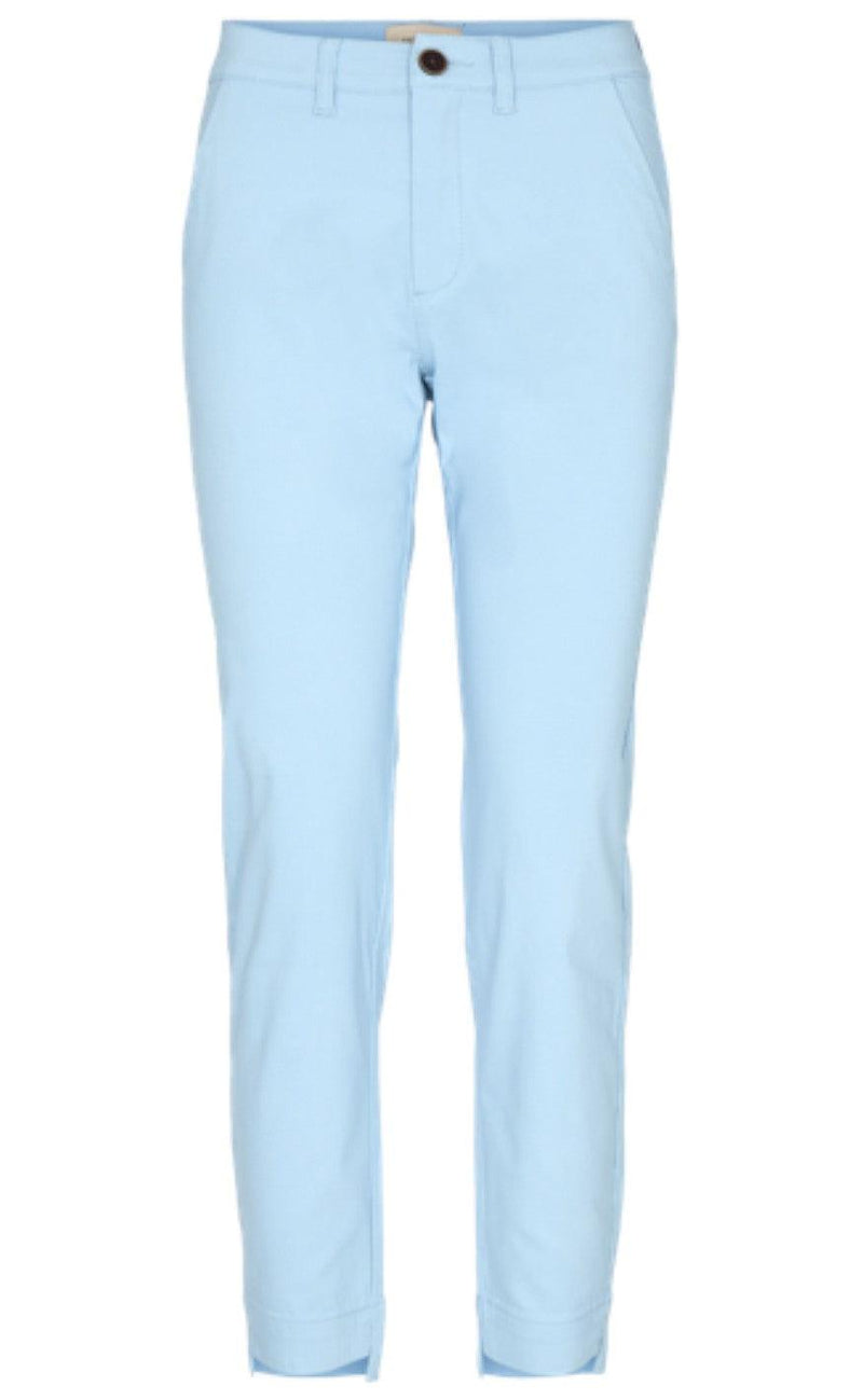 Freequent Bukser - Rex Ankle - Chambray Blue