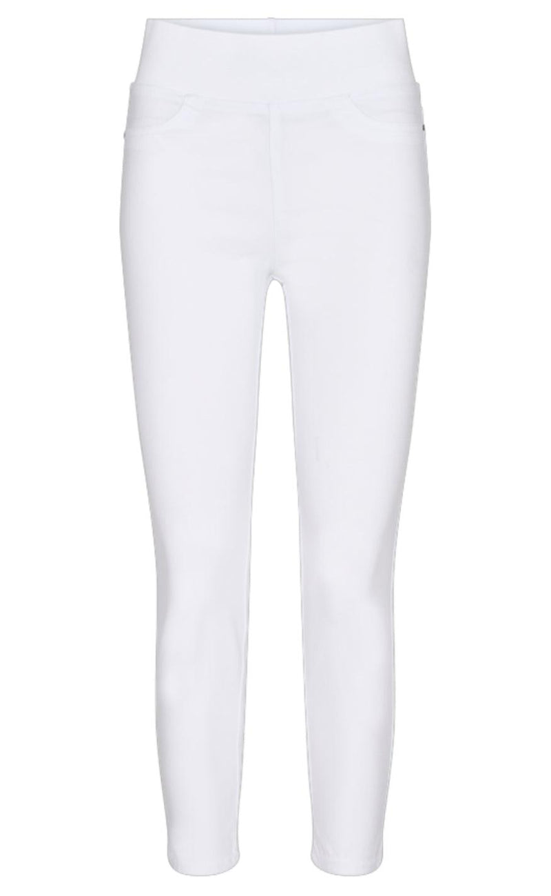 Freequent Bukser - Shantal 7/8 Power - Bright White