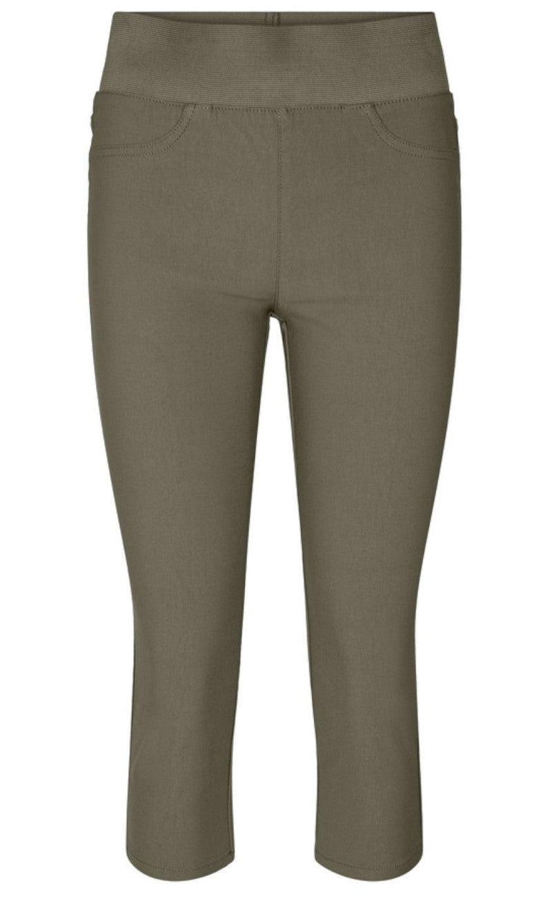 Freequent Bukser - Shantal Ca Power - Dusty Olive