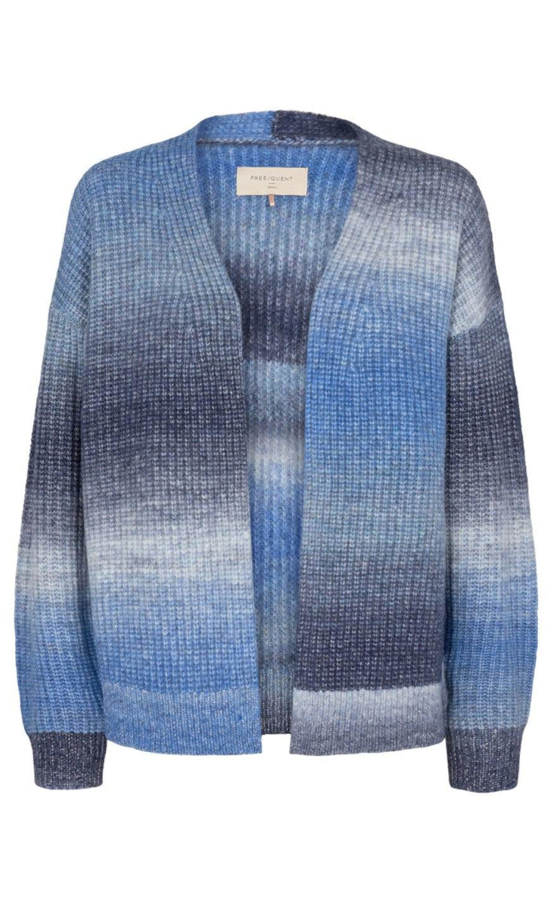 Freequent Cardigan - Cool - Dutch Blue Mix