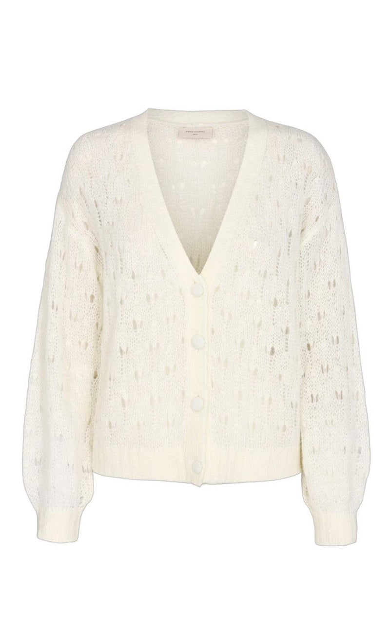Freequent Cardigan - Janet - Off White