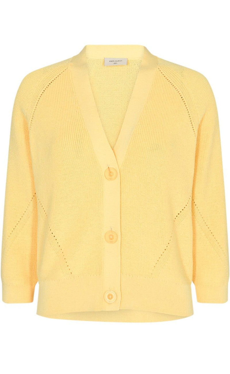 Freequent Cardigan - Val - Popcorn