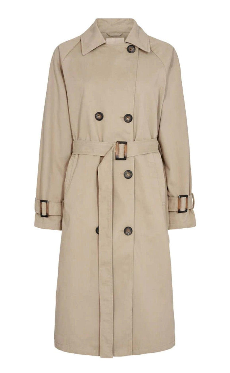 Freequent Jakke - Tuksy - Silver Mink