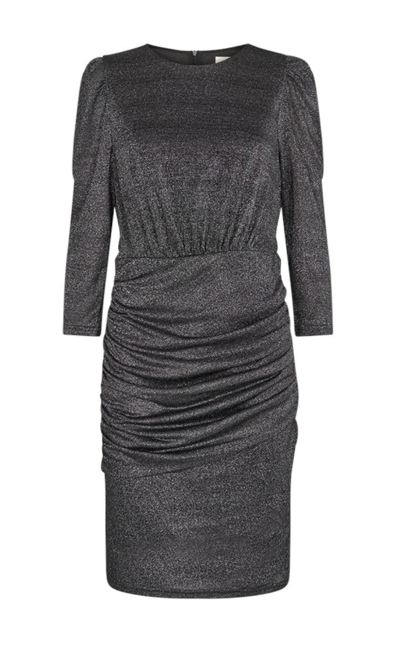 Freequent Kjole - Nalux - Black With Silver
