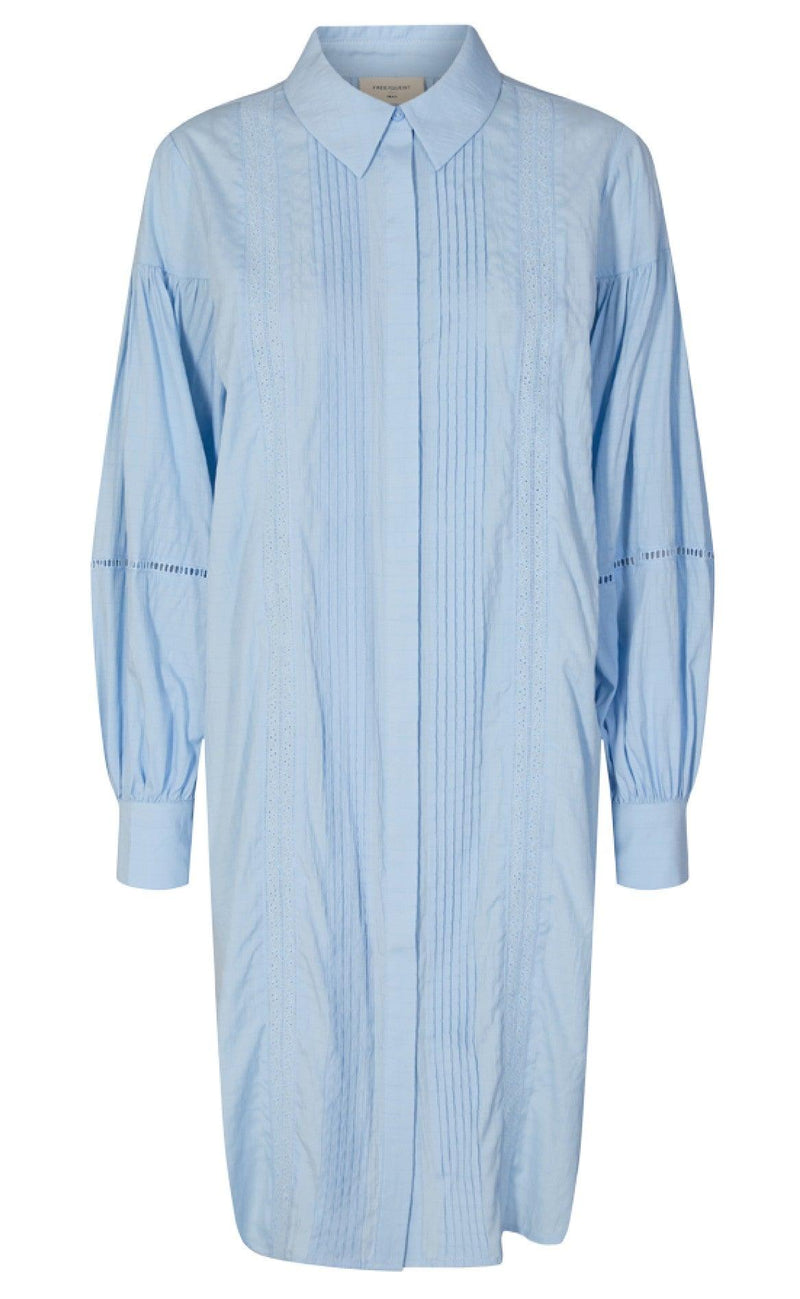 Freequent Kjole - Rhian - Chambray Blue