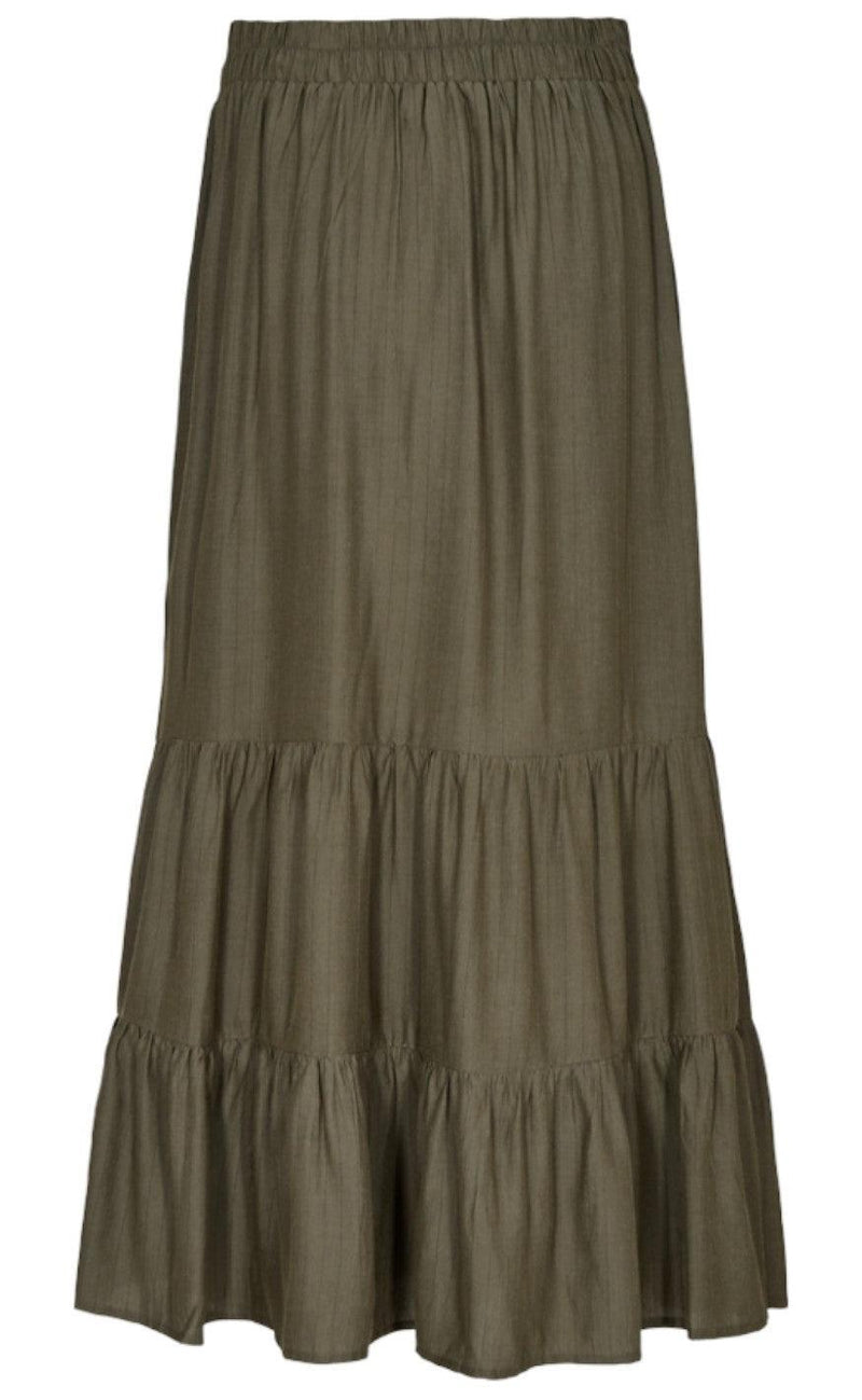 Freequent Nederdel - Ralda - Dusty olive