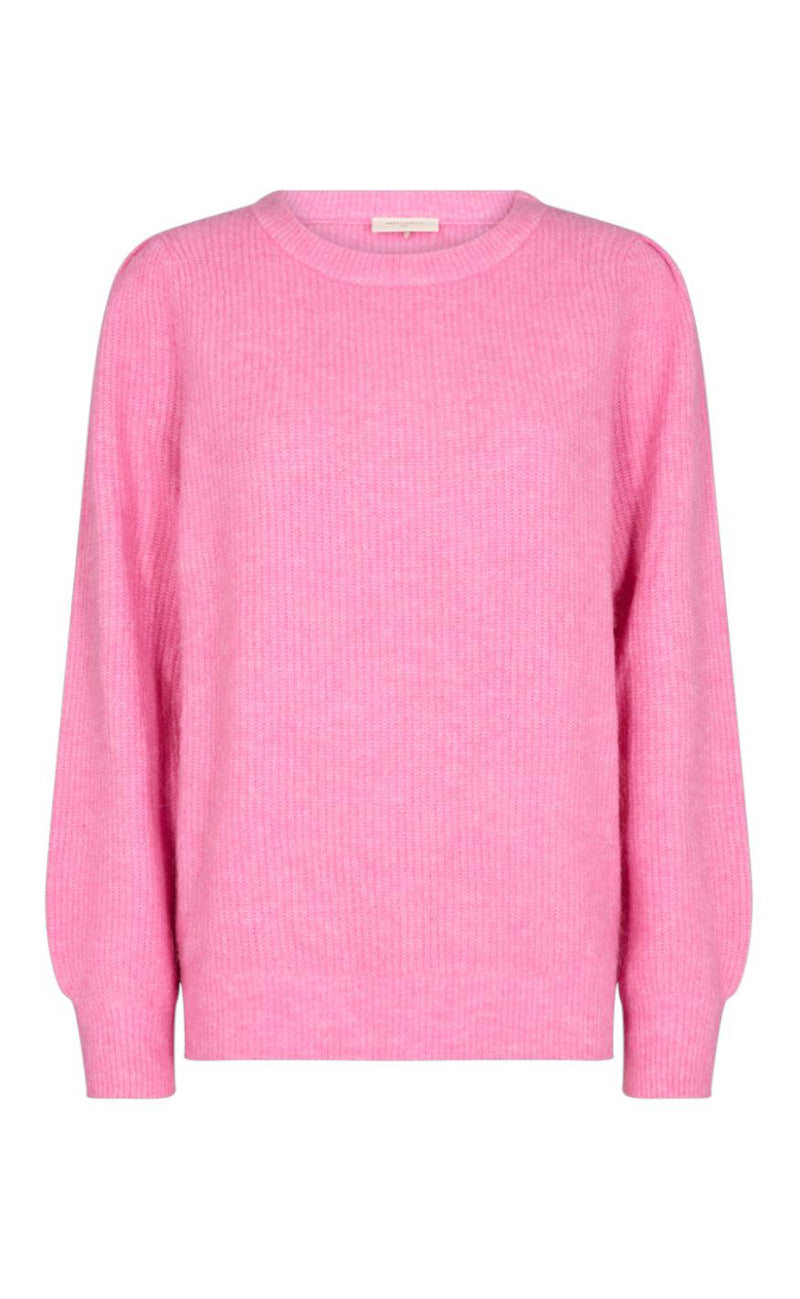 Freequent Pullover - Hilla - Fuchsia Pink