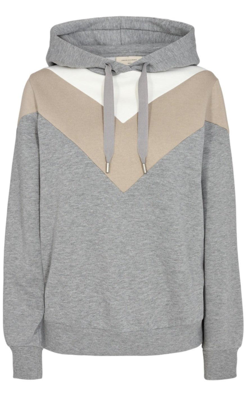 Freequent Pullover - Kamela - Medium Grey