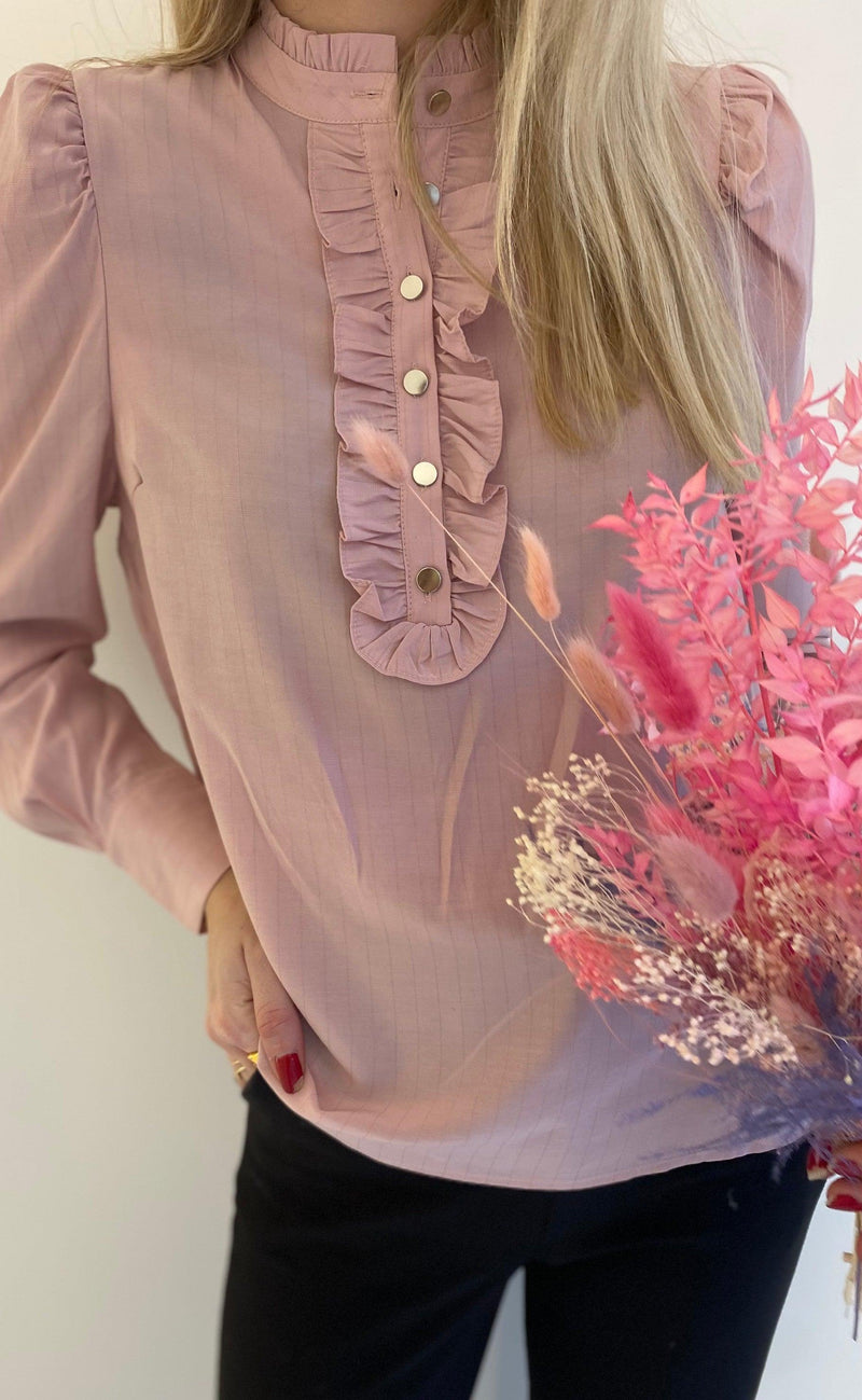 Freequent Skjorte - April - Pale Mauve