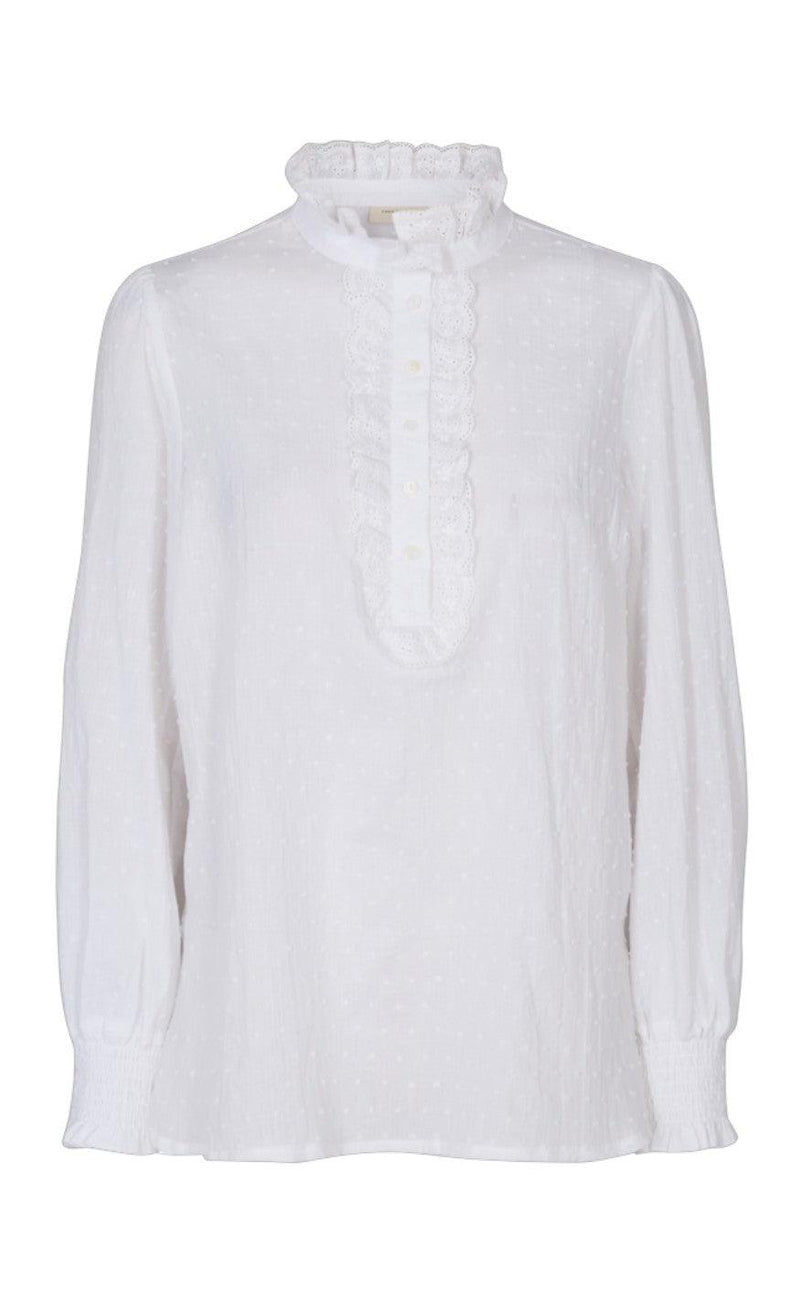 Freequent Skjorte - Karlien - Off-White