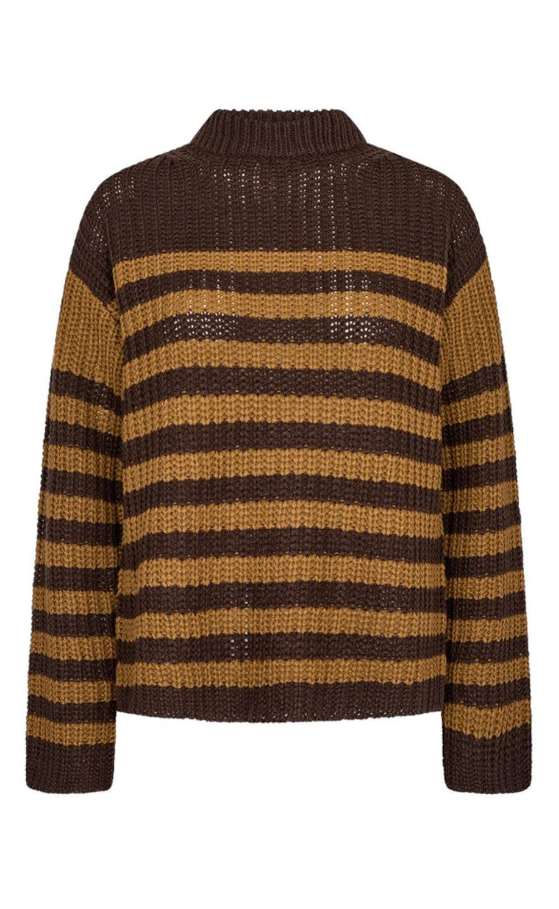 Freequent Sweater - Cox - Coffee With Butternut