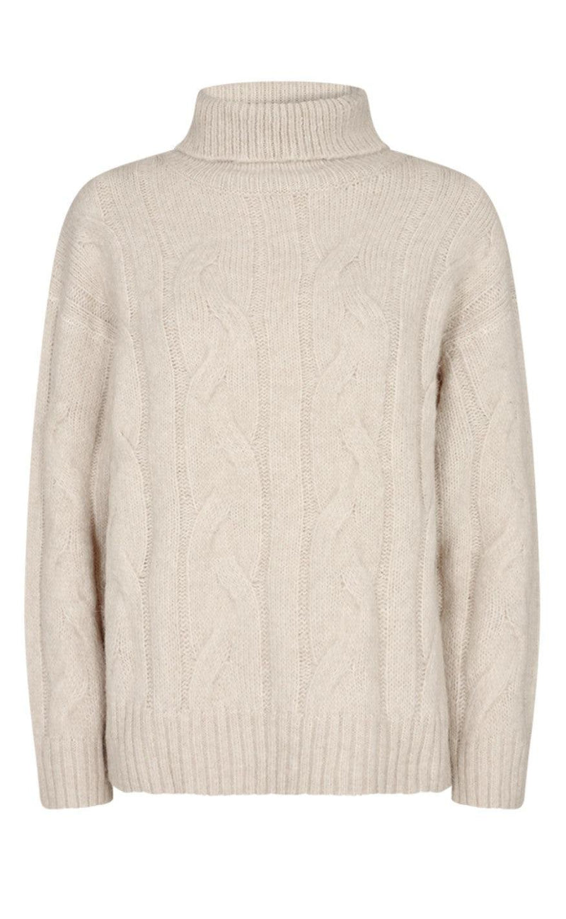 Freequent Sweater - Satina - Moonbeam Melange