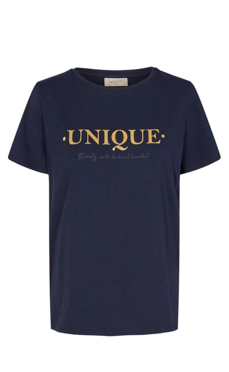 Freequent T-shirt - Anola - Navy
