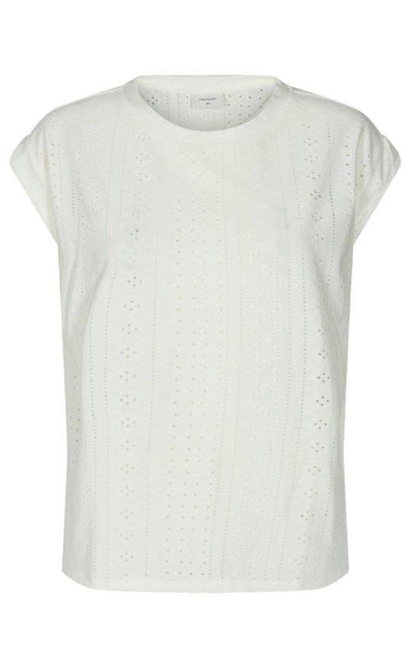 Freequent T-shirt - Blond - Offwhite