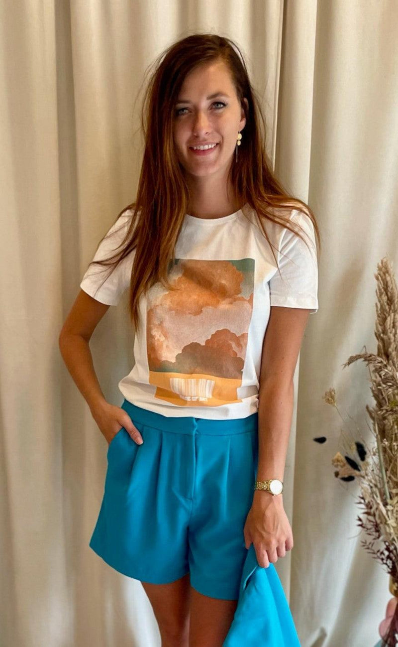 Freequent T-shirt - Fenjal - Apricot Nectar