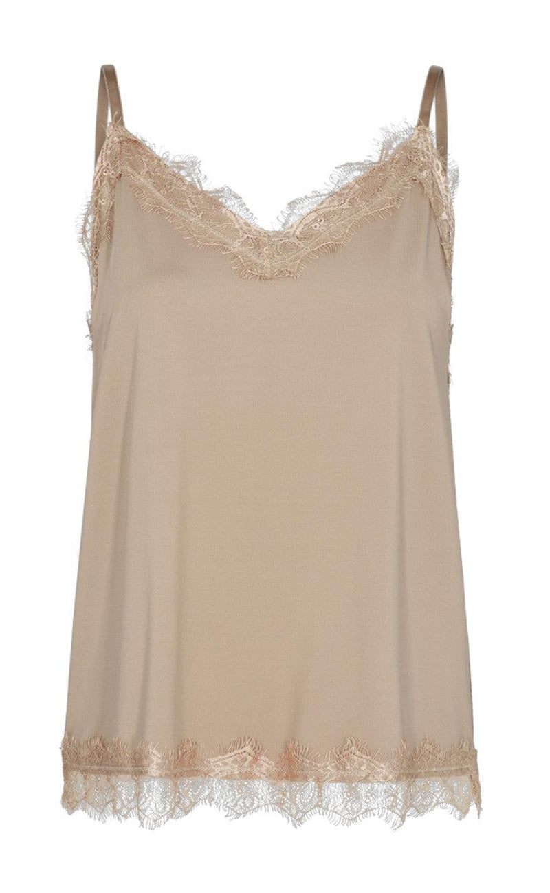 Freequent Top - Bicco Strap - Desert Taupe