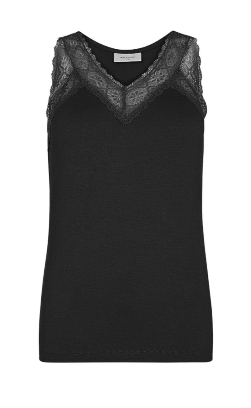 Freequent Top - Vera - Black