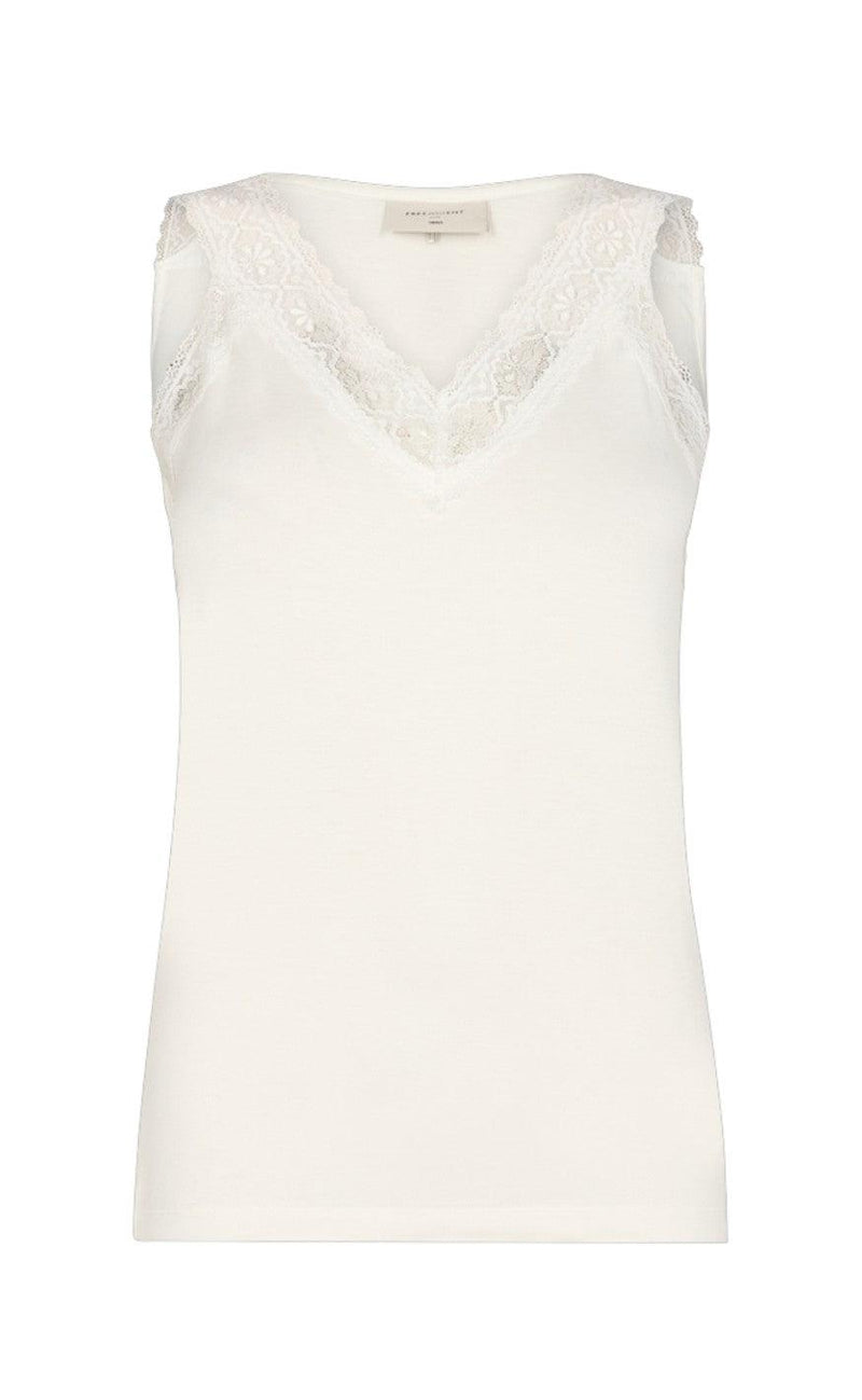 Freequent Top - Vera - Off White