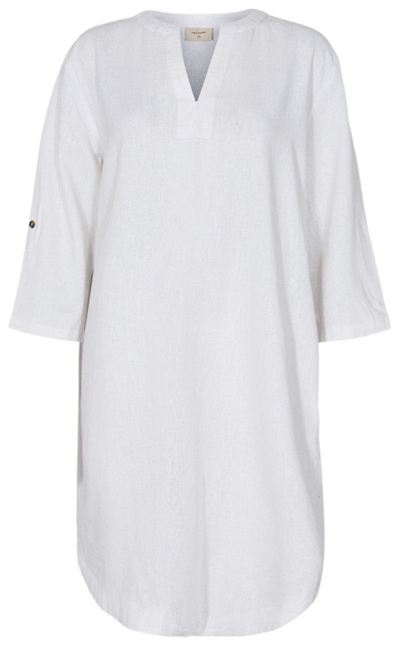 Freequent Tunika - Lava - Brilliant White