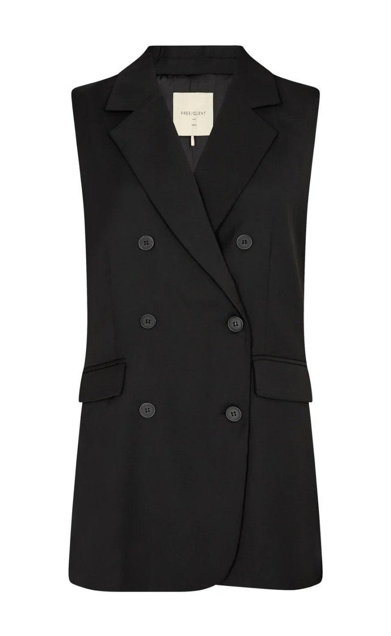 Freequent Vest - Kita - Black