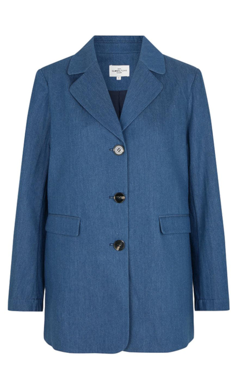 Global Funk Blazer - Mulian-G - Mid Indigo