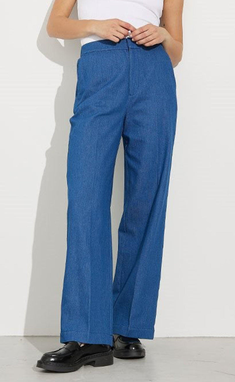 Global Funk Bukser - Cienne-G - Mid Indigo