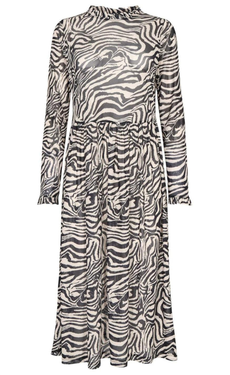 Gossia Kjole - Maj - Black Zebra