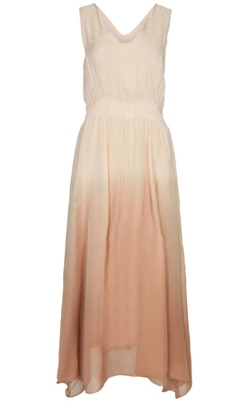 Gossia Kjole - Maja - Latte Dip Dye