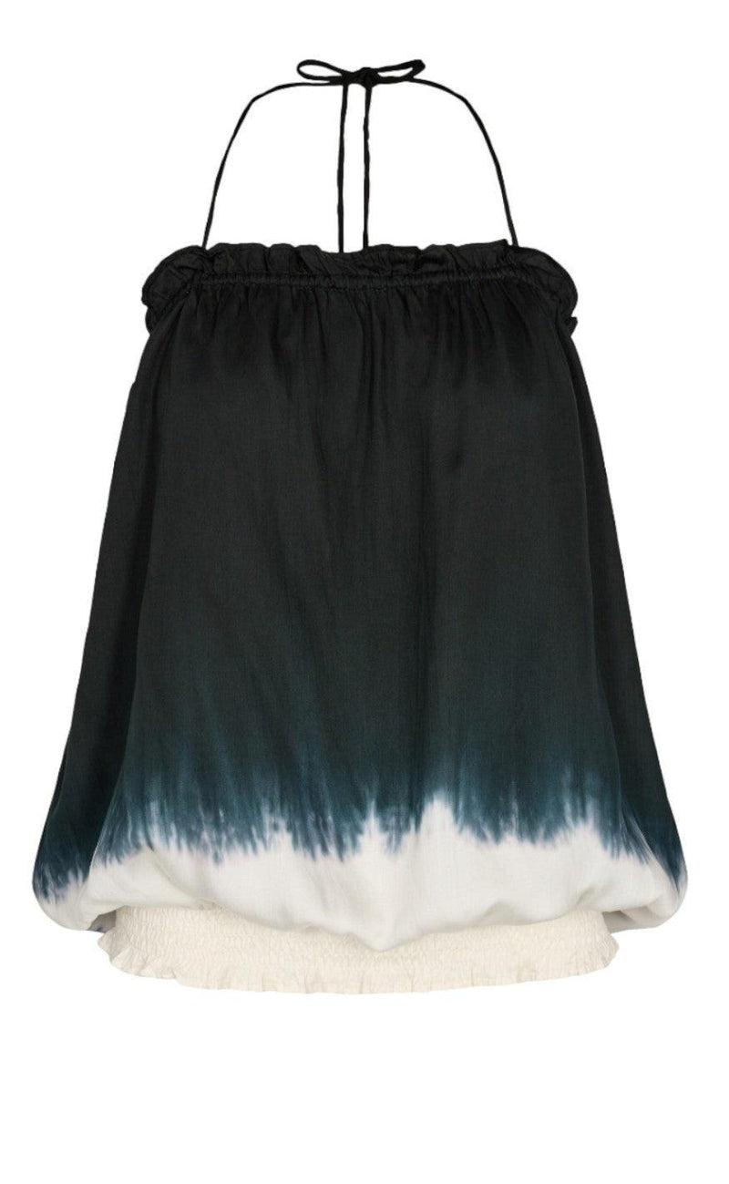 Gossia Top - Boa - Grey Dip Dye