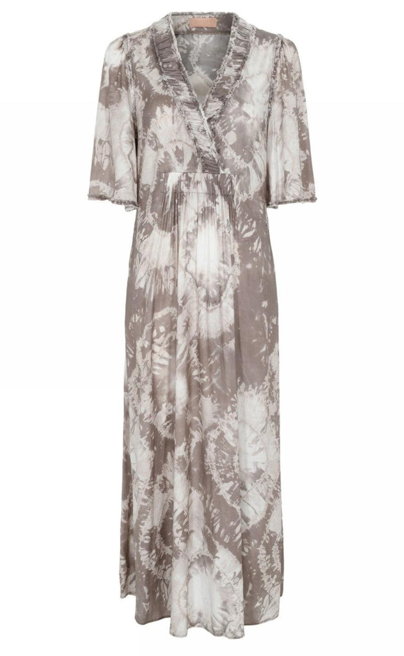 Gustav kjole - Hali Long - Taupe / Grey